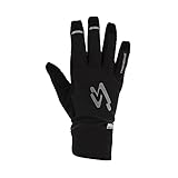 Membrana M2V, windproof y transpirable. Impresiones de silicona estratégicamente distribuidas para mejorar el agarre en dedos y palma.