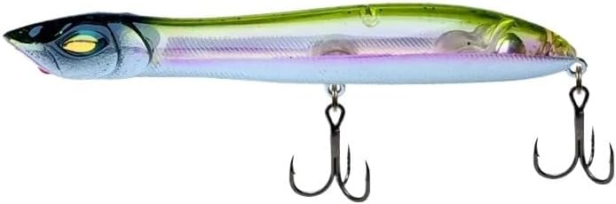Popper Topwater 105mm 10g Wobbler Snake Head Fishing lure Floating Sea Bass Pike Bait With Mustad Hooks