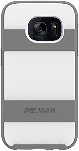 Pelican Voyager Samsung Galaxy S7 Phone Case (White/Gray)