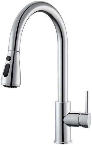Wasserhahn küche mit Ausziehbar Hochdruck fur Spülbecken - CECIPA Küchenarmatur mit Brause - Edelstahl Armatur fur Küchenspüle - Mischbatterie Schwenkbar mit Schlauch - Spueltischa