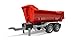 Bruder 03923 Half Pipe Trailer for Trucks Vehicle