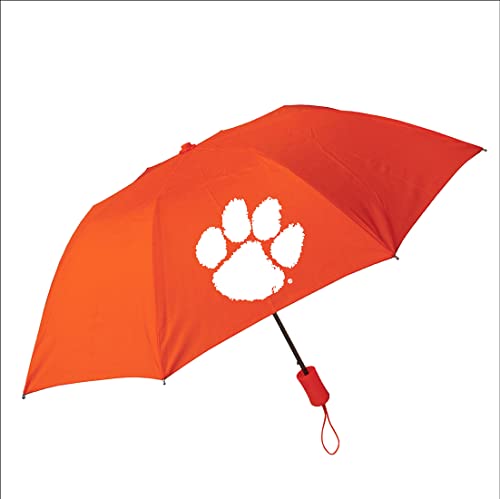 Storm Duds Clemson Tigers Deluxe Folding Automatic Umbrella #TOP6