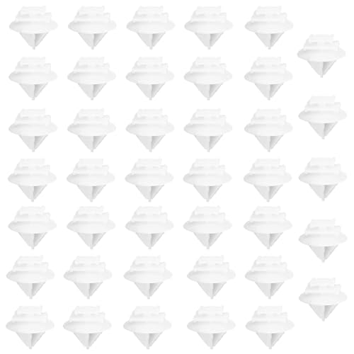 GIONAR 40PCS Clips Baguette de Porte pour Citroën C2 C3/Peugeot 106 (97 sur) 206 207 1007 306 (97 sur) 307 806 Partner/Jeep Renegade/Fiat 500L 500X, OE 68241251AA 8565.40 856540 7701056846