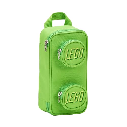 LEGO Bolsa de tijolo infantil, Bolsa de tijolos, Verde, One Size