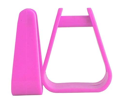 Showman Molded Plastic Pony Stirrups (Pink)