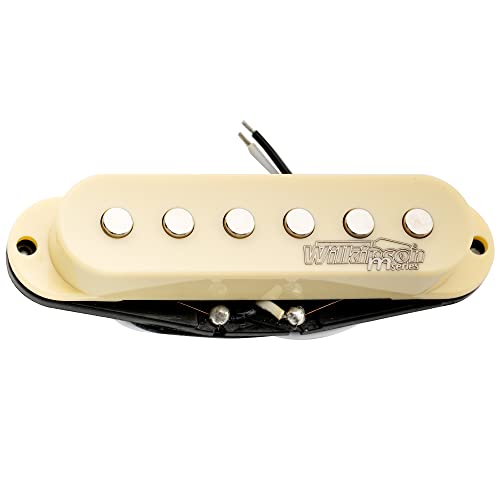 Wilkinson High Output Ceramic Single Coil Neck Pickup for Strat Style Electric Guitar Cream