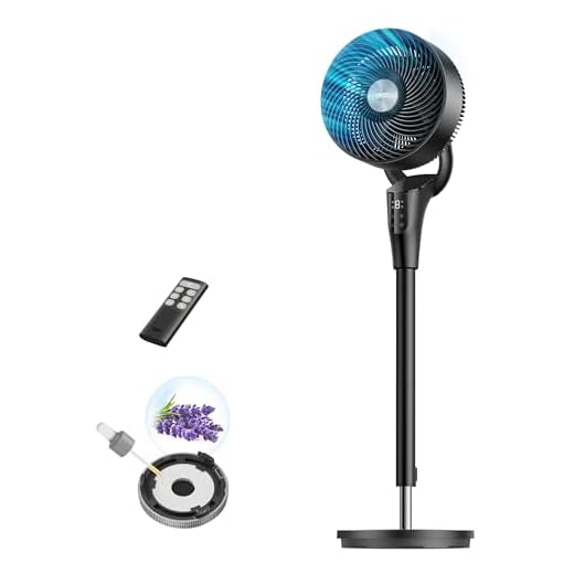 Quiet Oscillating Pedestal Fan