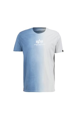 Alpha Industries ML Batik T-Shirt pour Homme vêtement streetwear col rond