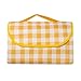 Gralara Picnic Beach Mat Picnic Mat Lightweight 78.74inchx78.74inch Camping Blanket for Park Backpacking Spring Barbecue Fishing, Yellow