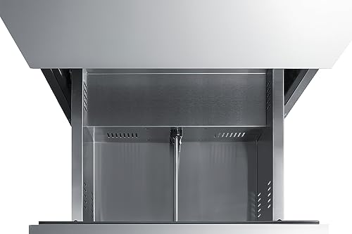 Summit 24” Two-Drawer Freezer, 3.5 cu.ft. Capacity, ADA Compliant, ENERGYSTAR, Stainless Steel, Panel Ready Capable*- ADFD2D24PNR (*Panels not included) on Fridge.com