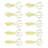 Asukohu 10 Stück Krebse Simulation Swimbait Weiche Köder Für Angler Angelköder Garnelen Köder Köder