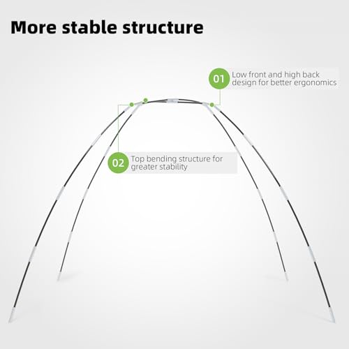 29% Off Dikutar 10x7ft Golf Practice Net with Mat & Balls - Image 6