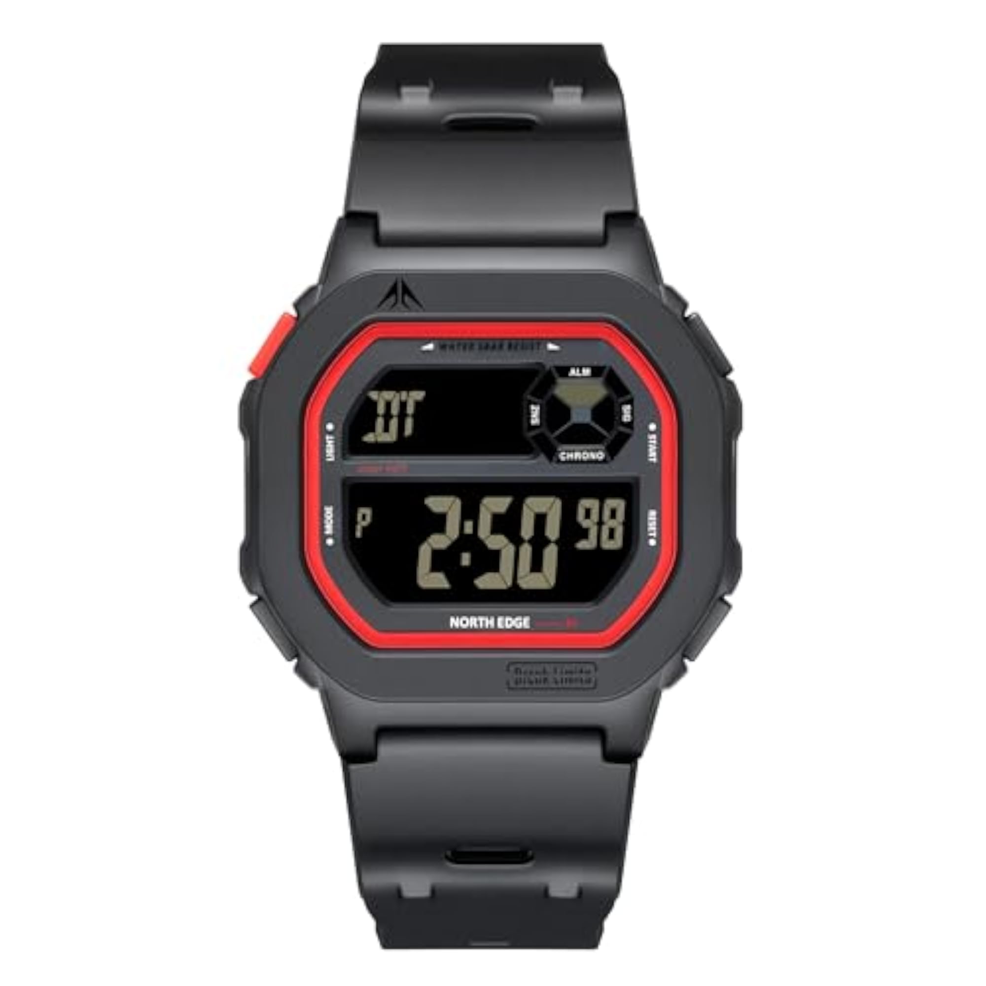 Unisex Retro Digital Sport Watch with EL Backlight