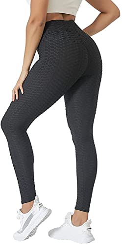 Numbesize Yoga Pants for Women， Capri Leggings for Women High Waisted Tummy Control Workout Running Tight Pants