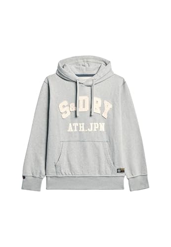 Superdry Vintage Athletic Hoodie L Grey