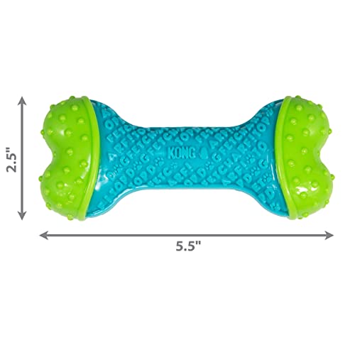 KONG CoreStrength - Dog Dental Chew Toy - Durable Toy For Play & Teeth Cleaning - For Small/Large Dogs - Bone - Image 4