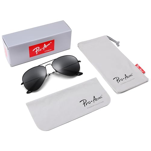Image of Pro Acme Aviator Sunglasses for Men Women Classic Polarized UV400 Protection