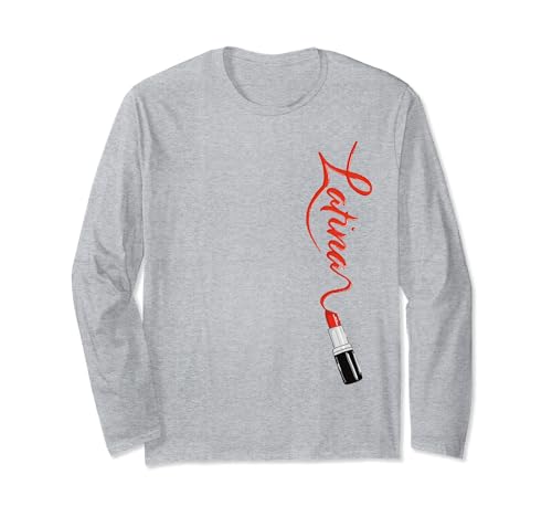 Marynes Arguello, Colección Latina Lipstick Tee Manga Larga