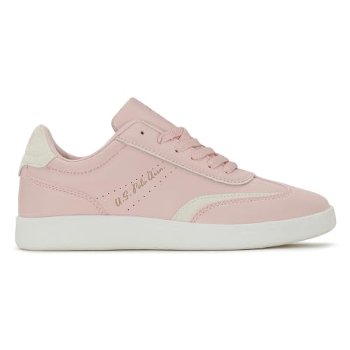 Image of U.S. Polo ASSN. Renata Off White Sneakers Shoes with Premium Upper