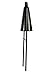 Do-All Outdoors Steel Cow Bell Shooting Plinking Target Rated for .22 Caliber , black