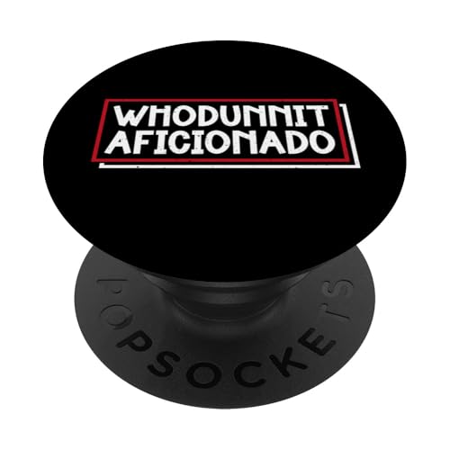 Novela policíaca Aficionado Thriller PopSockets PopGrip Adhesivo