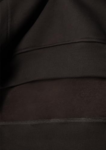 Sweat à capuche oversize Clean par D. Franklin, la coupe anthracite unie - 4
