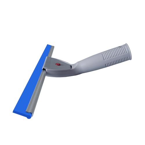 Image of 35cm Glass Cleaning Squeegee Silicone Blade Plastic Handle for Car Wrapping Window Duster Tinting Windshield Household Mirror Water Scraper (14IN /35CM, Blue)