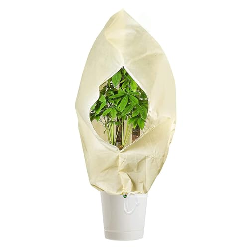 Plant Frost Protect Covers Practice Winter Plant Care Cubre Configuraciones Rápidas con Cremalleras Y Cordones