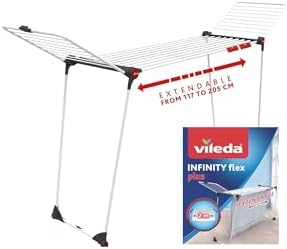Vileda Infinity Flex | Large Clothes Airer | Extendable Telescopi...