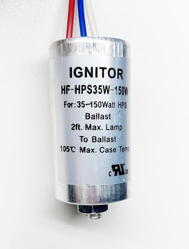 Generic Ignitor for High Pressure Sodium 35-150 Watt HPS Ballast, Aluminum