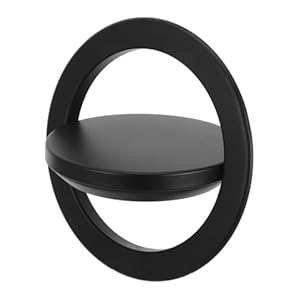 HOLIDYOYO Eingebauter Mülleimerdeckel Schwarz