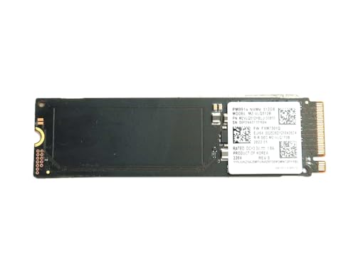 Image of Solid State Drive MZVLQ512HBLU-00B00 Compatible Replacement Spare Part for Samsung PM991a MZ-VLQ512B 512GB PCI Express 3.0 x4 TLC NVMe M.2 2280 Internal SSD