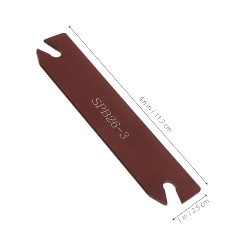 Porte Outil de Rainurage Industriel SHINEOFI avec Support Inserts Outil de Coupe