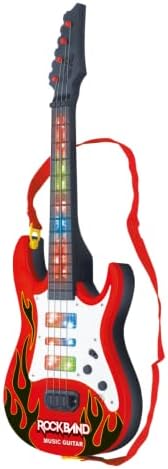 Pais & Filhos, Guitarra Infantil - Premium, Vermelha