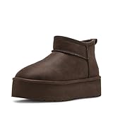 Madden Girl Women's Embracce Ankle Boot, Dark Brown, 8