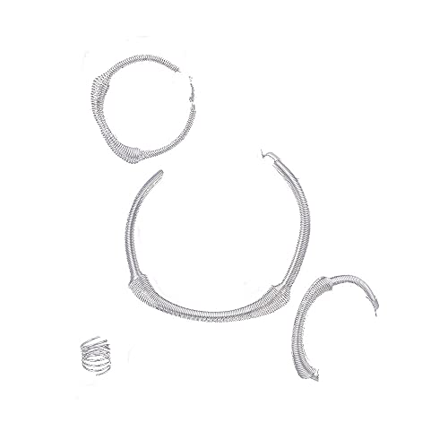 Women Necklace Earrings Bangle Ring African Costume Gold/Plated Jewelry Sets (Silver1) Women Necklace Earrings Bangle Ring African Costume Gold/Plated Jewelry Sets (Silver1)