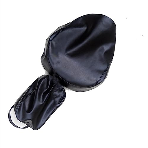 Housse de siège moto pour Shadow VT VTX 400 en cuir noir