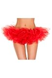Tutu (Glow UV Reactive - Rave neon Glowing in The Dark) (RED)