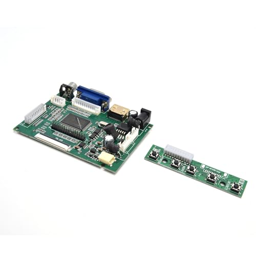 Baxnore 10 in TFT LCD Display Screen Module with 50 PIN RGB Interface, Touch Screen for Industrial Control, Interactive Kiosks (Screen + Control Board)