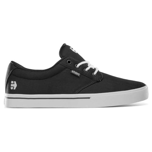 Etnies Men's Jameson 2 Eco Skate Shoe, Black/White/White, 8.5