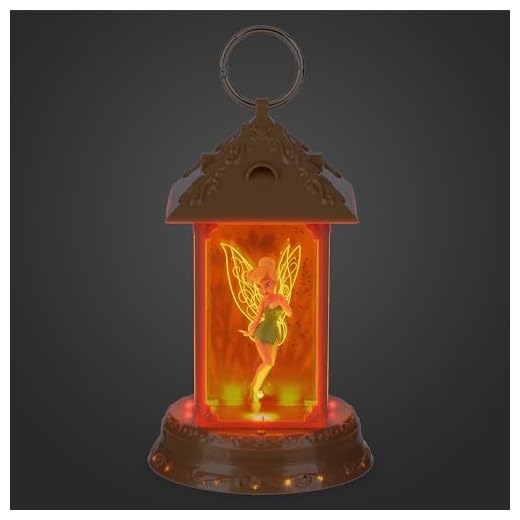 Disney Store Action Toys Tinker Bell Light-Up Lantern from Peter Pan – Authentic Design & Detail – Ideal Gift for Tinker Bell & Peter Pan Enthusiasts – Safe & Durable Construction