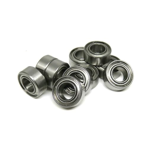 Roulements SMR105ZZ 5x10x4mm haute précision en acier inoxydable rigide, pack de 10