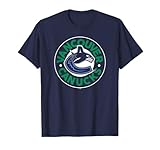 Vancouver Canucks Symbol Navy Blue Officially Licensed T-Shirt