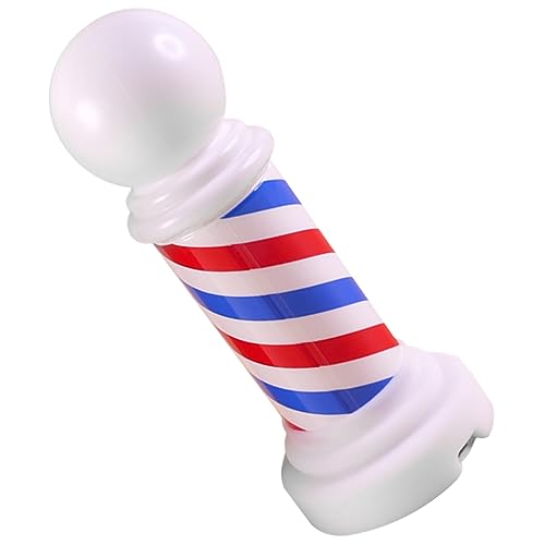 NOLITOY Luz De La Peluquería Cortapelos Hombres Letrero Led De Poste De Taburetes Salón Vestidor Maquinillas De Afeitar Poste De Luz De De Afeitar El Plastico