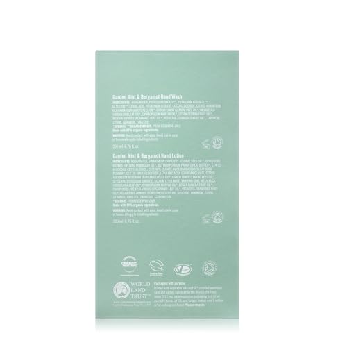 Neal's Yard Remedies Take A Moment Garden Mint & Bergamot Gift Set, Hand Wash & Hand Lotion with Essential Oils - Image 3