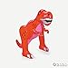 Fun Express Giant Inflatable Dinosaur (4 feet Tall T-Rex) Fun Party Decor and Toy - VBS Vacation Bible School Supplies/Decor