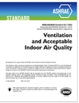ASHRAE 62.1-2022 Standard - Ventilation and Acceptable Indoor Air...