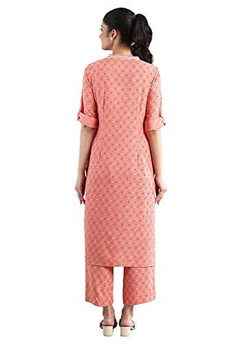 Image of Aurelia Women's Viscose Regular Fit Regular Kurta