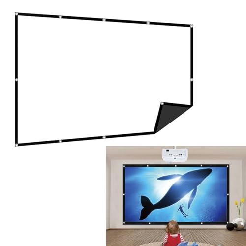 Pantalla de proyección 150 pulgadas 4:3 para cine en casa miniatura 1