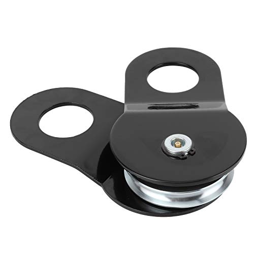 8T Heavy Du atch Block Puleggia per verricello – Doppio Capaci Metal Design Previene Dama, ideale per gli appassionati di fuoristrada e applicazioni di recupero